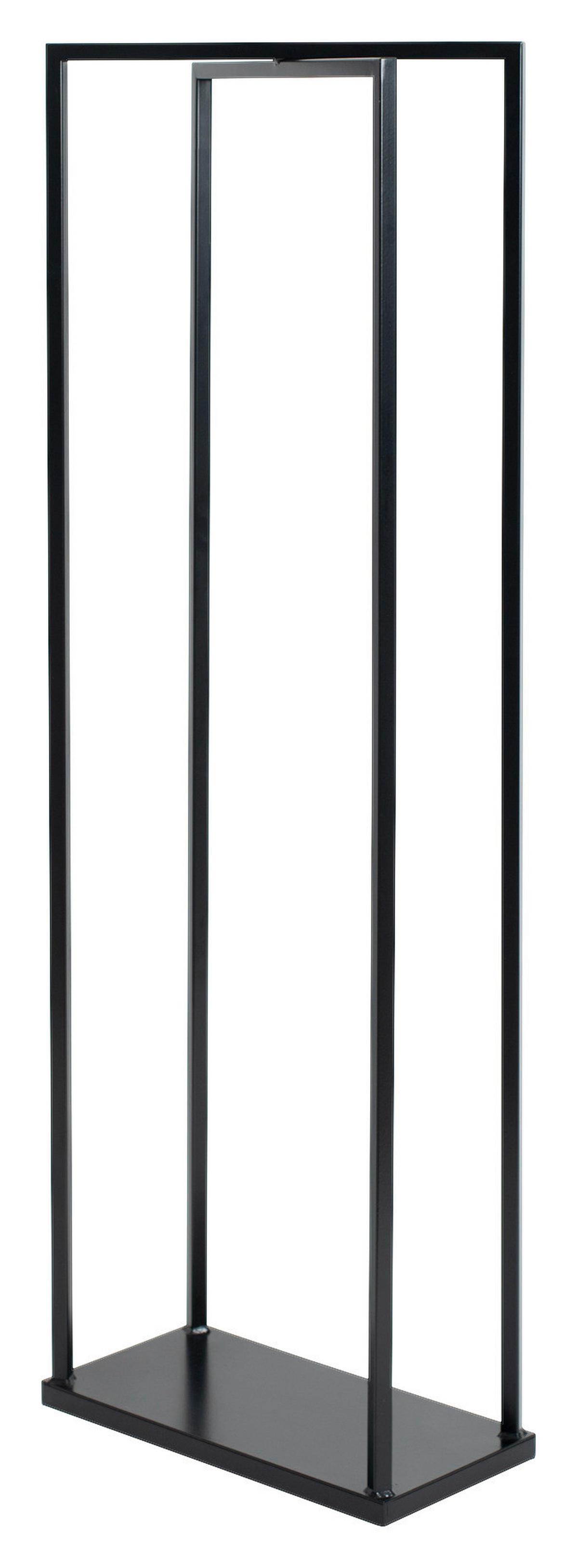 Westmann Kaminholzregal Xavier schwarz B/H/L: ca. 20x120x40 cm Xavier - schwarz (40,00/20,00/120,00cm) - Westmann