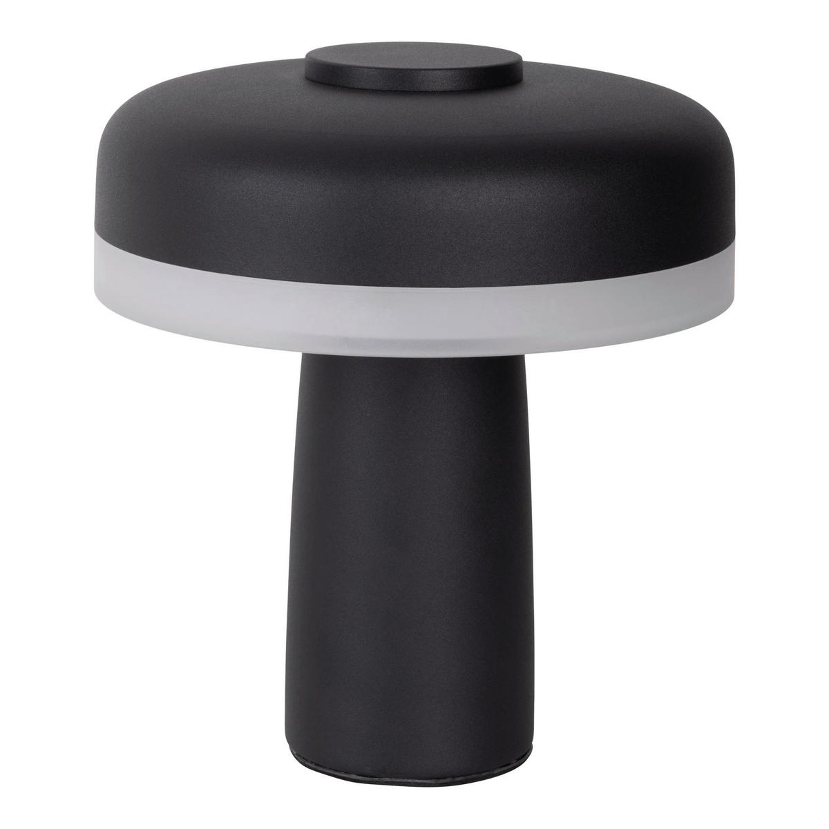 Näve Leuchten LED-Tischleuchte schwarz Kunststoff Metall B/H/T/D: ca. 15x16,5x15x15 cm PILU - schwarz (15,00/16,50/15,00cm) - Näve Leuchten