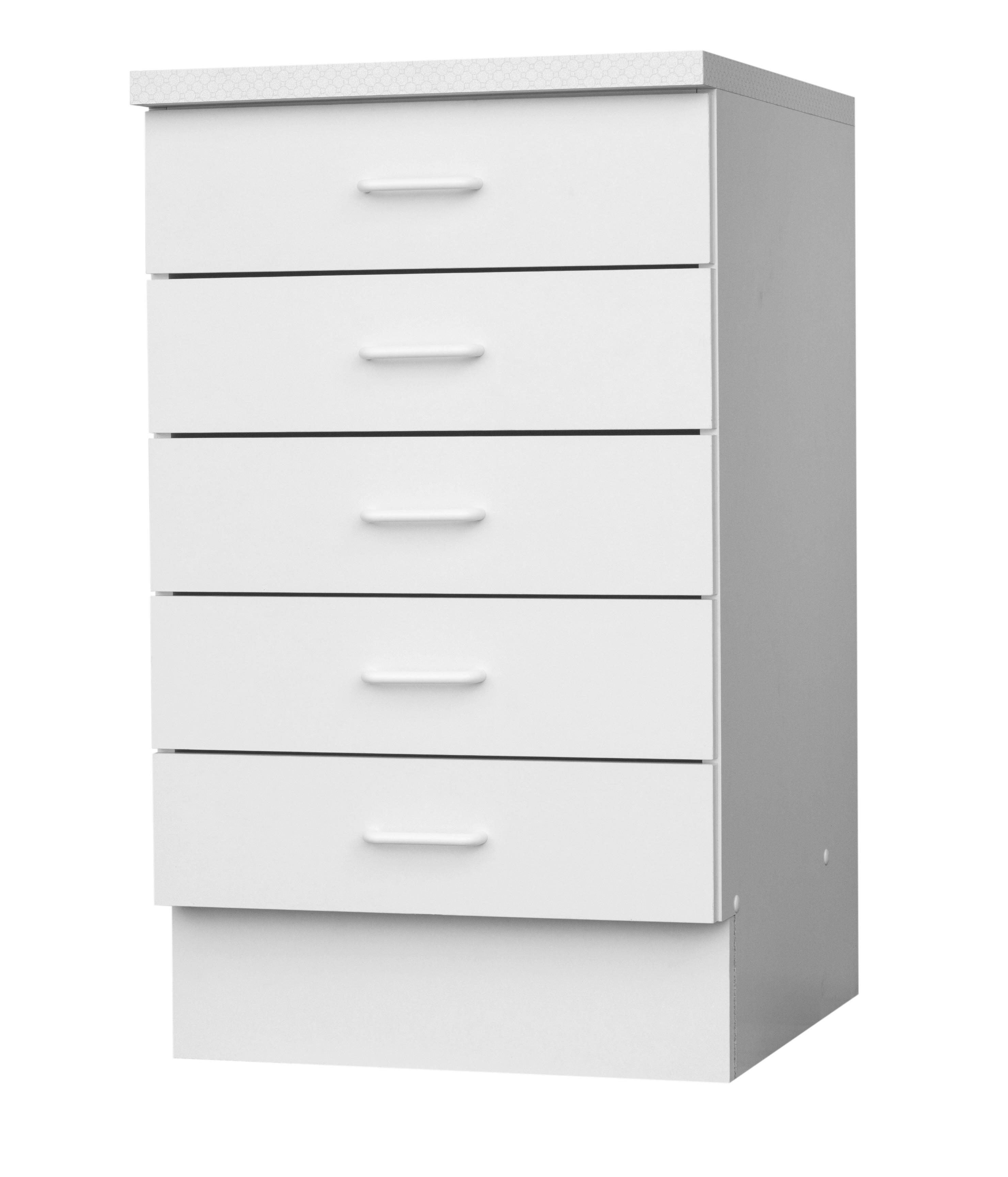 Schubkastenschrank Top weiß matt B/H/T: ca. 50x85x50 cm Top - weiß (50,00/85,00/50,00cm)