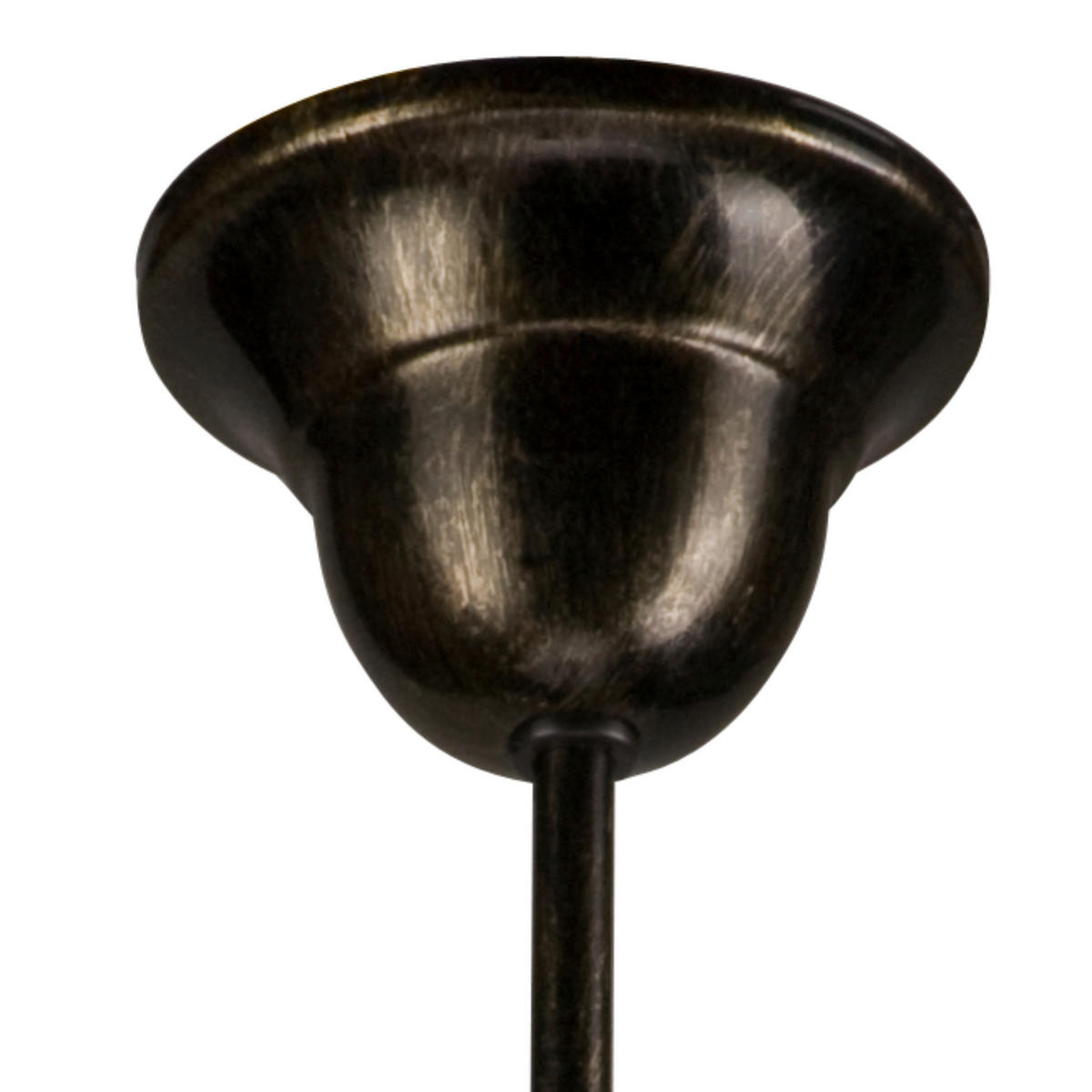 Lamkur Kronleuchter schwarz Stahl B/H/L: ca. 57x72x57 cm E14 6 Brennstellen DONATO - schwarz (57,00/57,00/72,00cm) - Lamkur