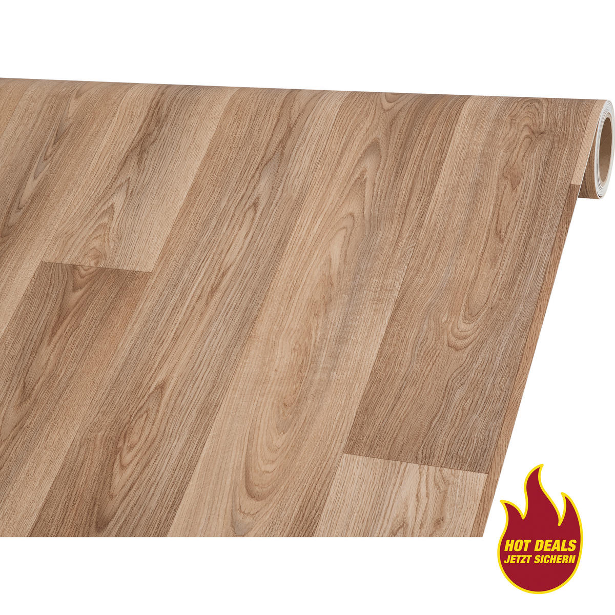 Vinylboden Solido braun Eiche B: ca. 300 cm pro m² Solido - braun (300,00cm)