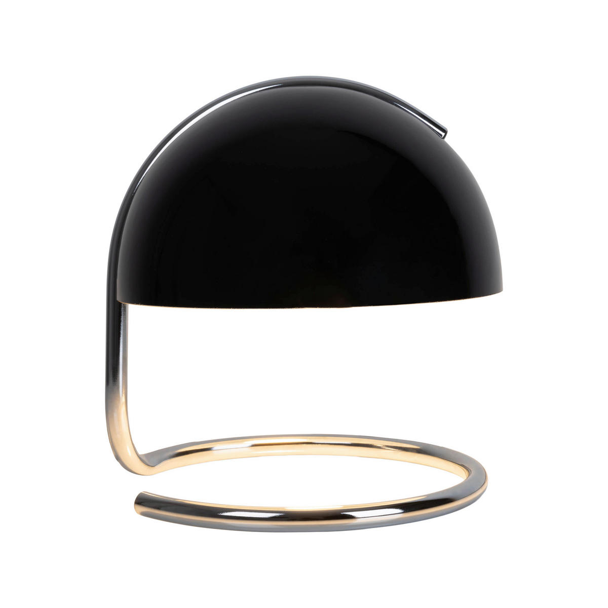 Näve Leuchten Tischleuchte schwarz Glas Metall B/H/T/D: ca. 23,5x25x23,5x23,5 cm E27 1 Brennstellen BURANO - schwarz (23,50/25,00/23,50cm) - Näve Leuchten