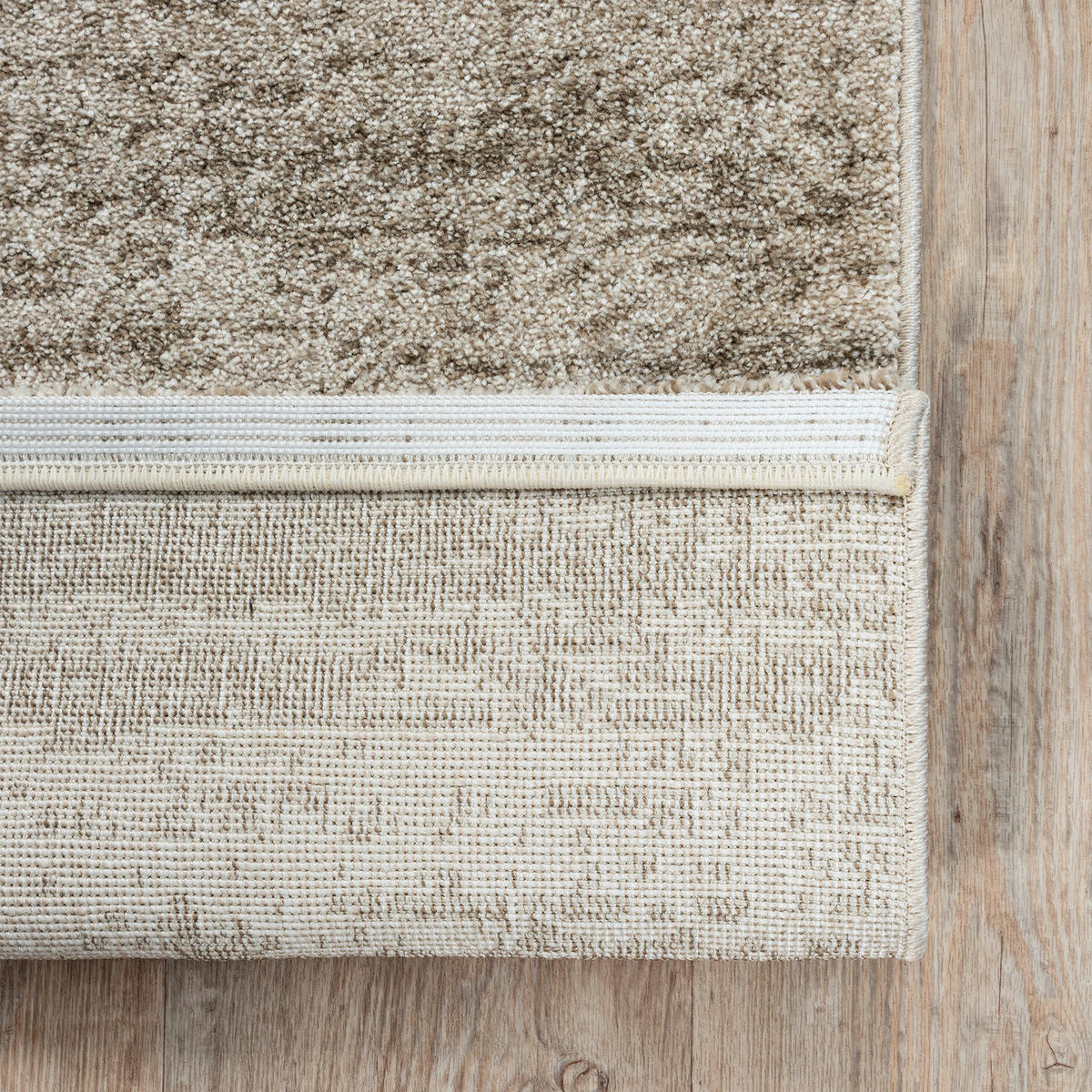 Sanat Kurzflorteppich OSLO beige B/L: ca. 160x230 cm OSLO - beige (160,00/230,00cm) - Sanat