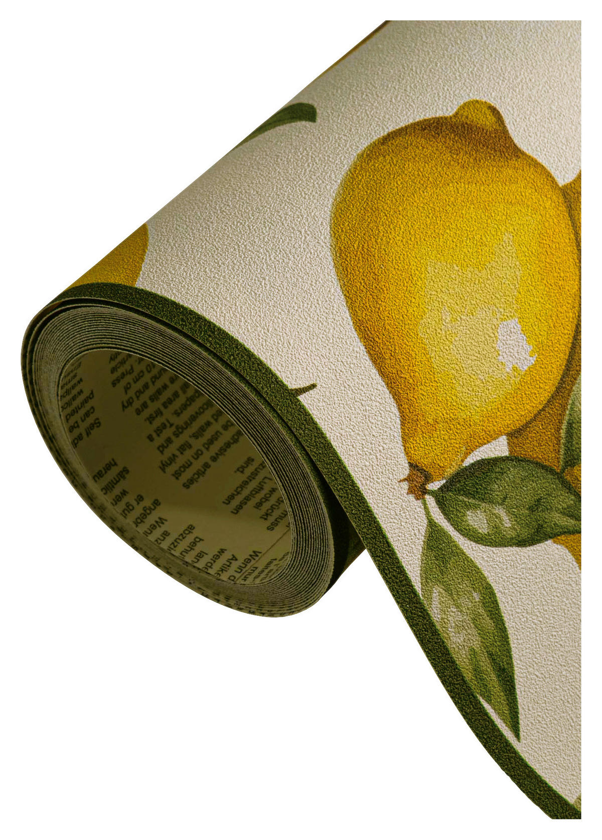 A.S.Création Bordüre gelb weiß grün B/H/D: ca. 17x500x6,8 cm Bordüre_selbstklebend - weiß/gelb (6,80/500,00cm) - A.S.Creation