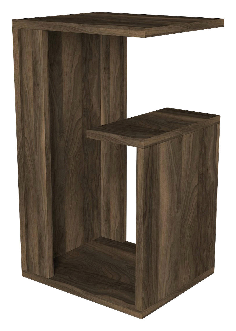 Beistelltisch Sister walnuss Nachbildung Spanplatte B/H/T: ca. 35x60x29,5 cm Sister - walnuss (35,00/60,00/29,50cm) - moebel17