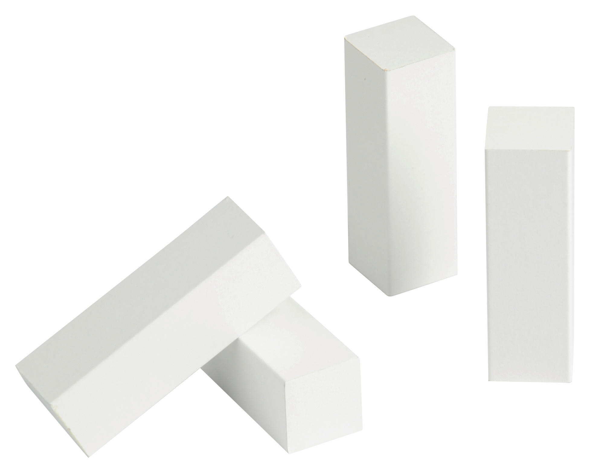 Eckstäbchen weiß L/B/H: ca. 1,9x1,9x5,9 cm Eckstäbchen 60mm 0026 weiß - weiß (1,90/1,90/5,90cm)