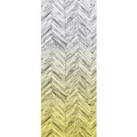 Komar Fototapete Herringbone Yellow Panel B/L: ca. 100x250 cm Herringbone Yellow Panel - (100,00/250,00cm) - Komar