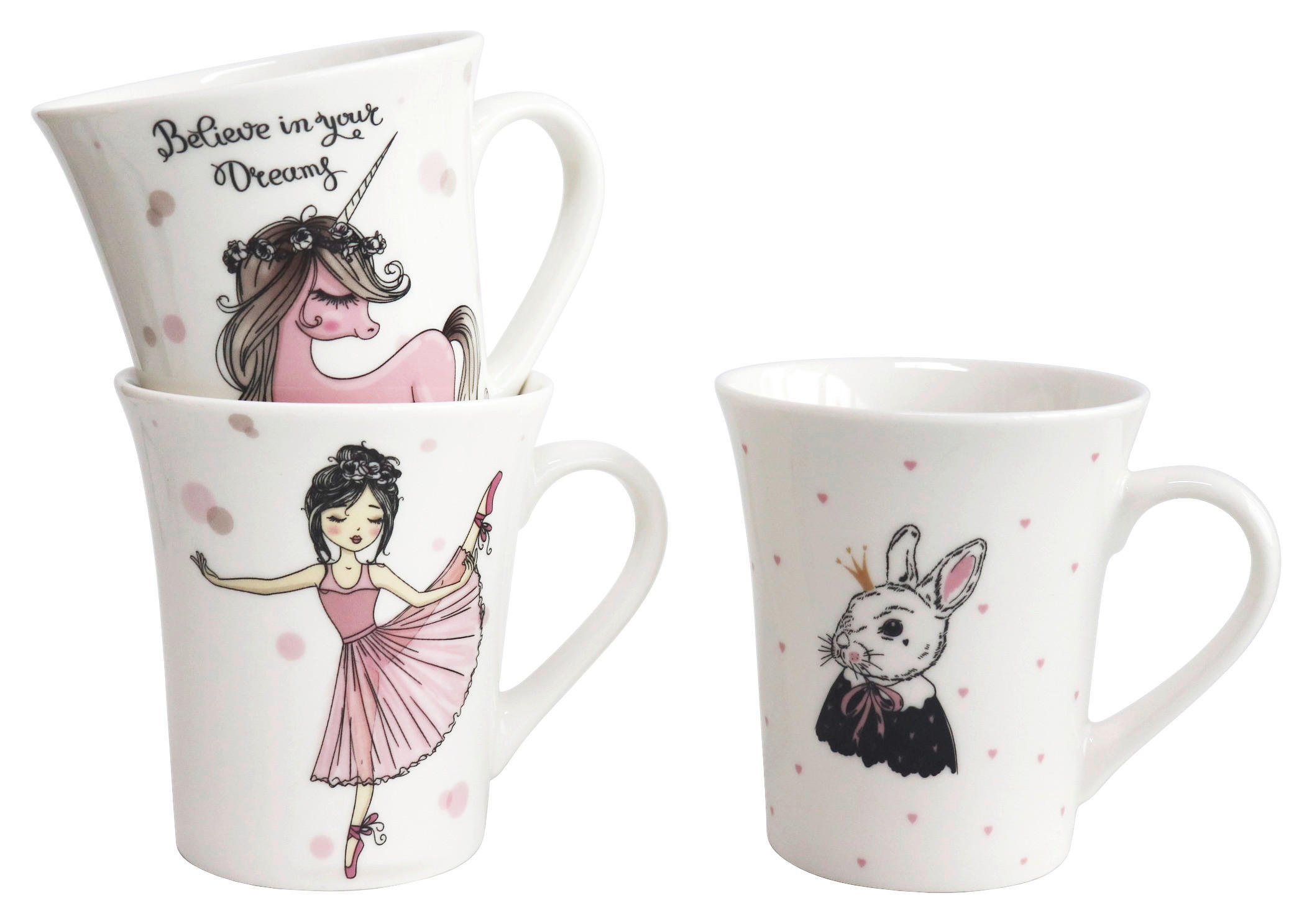 POCOline Kaffeebecher Kaffeebecher_Einhorn/Hase - POCOline