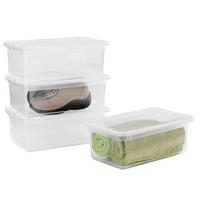 keeeper Box-Basixxset transparent B/H/L: ca. 19,5x12x33 cm Box-Basixxset_bea__4tlg. - transparent (33,00/19,50/12,00cm) - keeeper