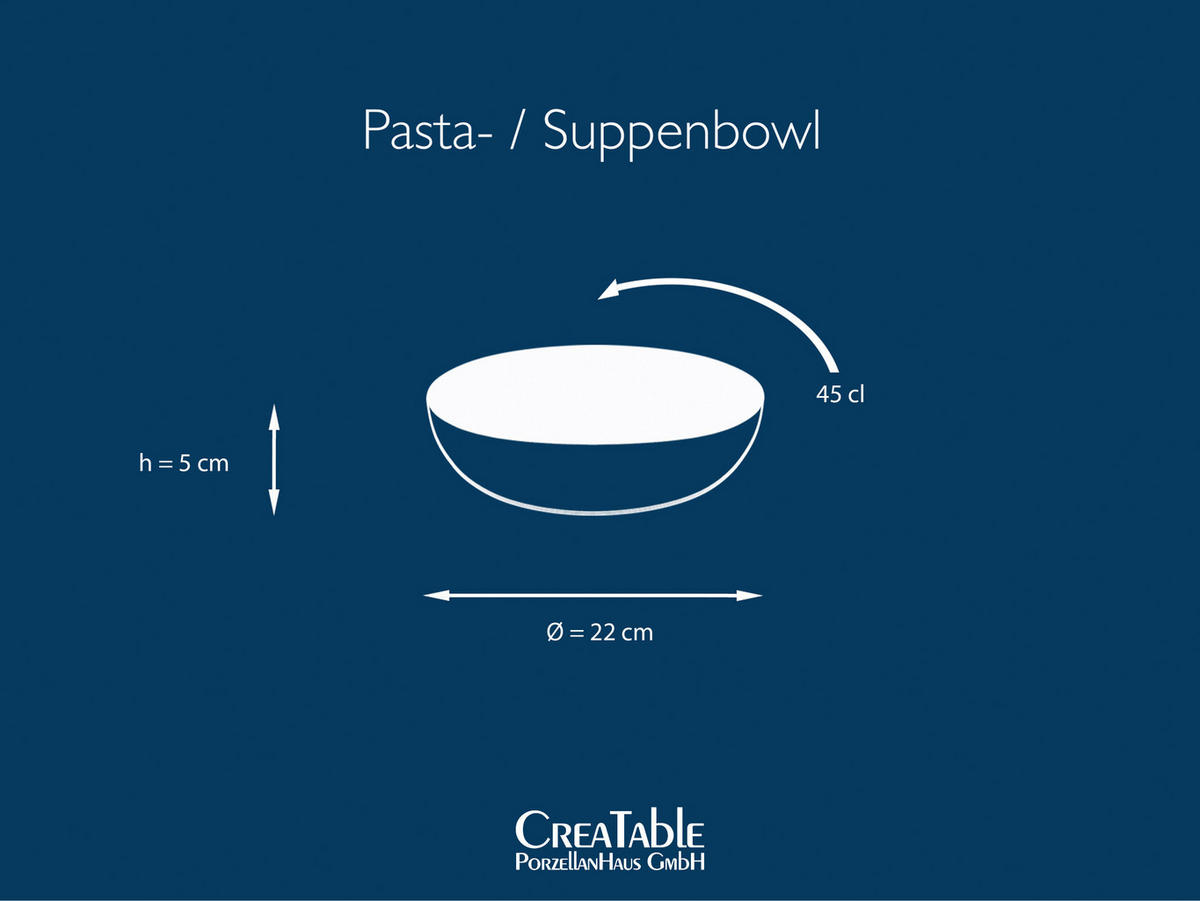 CreaTable Tellerset Nature Collection creme Steinzeug Nature Collection - creme - CreaTable