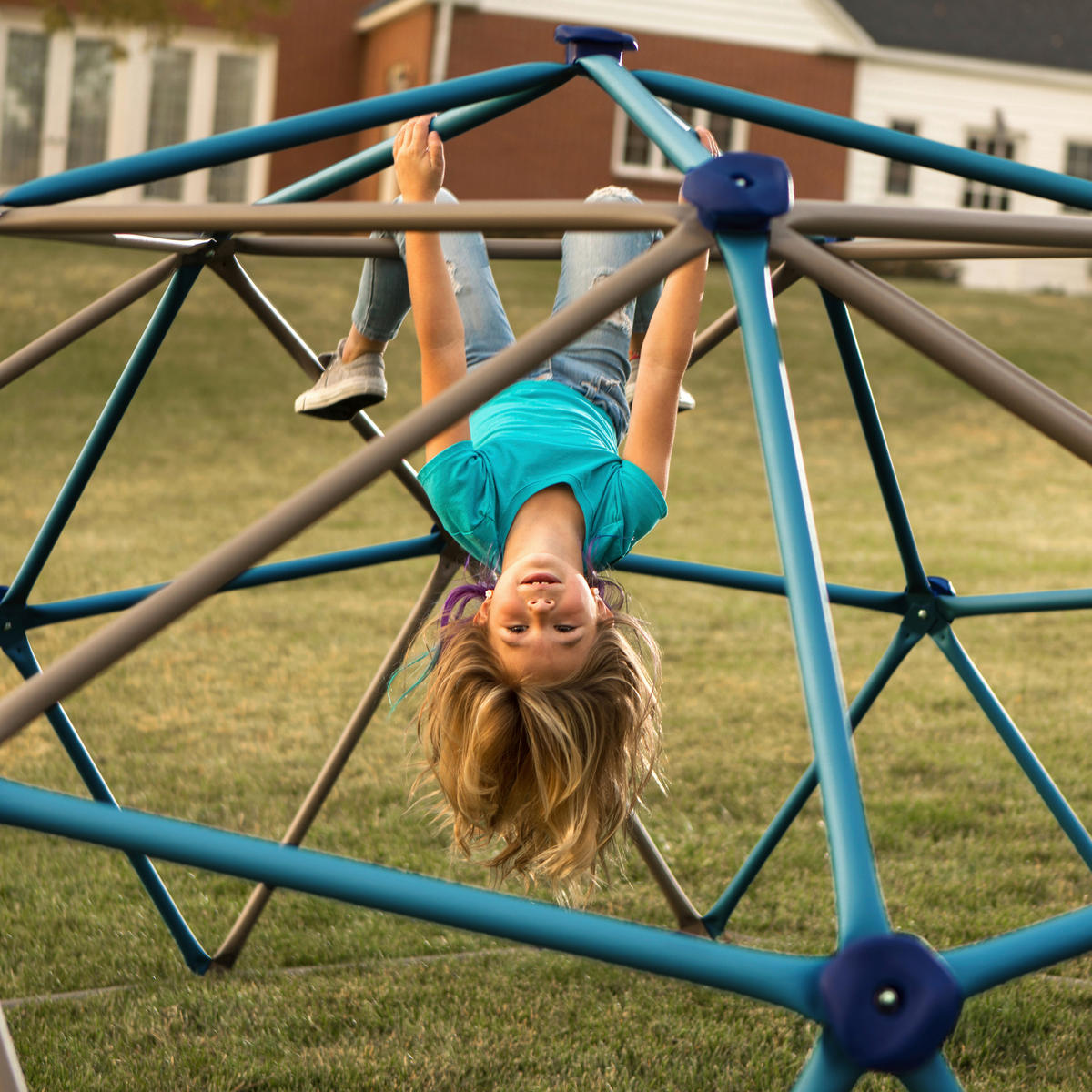Lifetime Kletterkugel Geodome braun H/L: ca. 137x274 cm Geodome - braun (274,00cm) - Lifetime