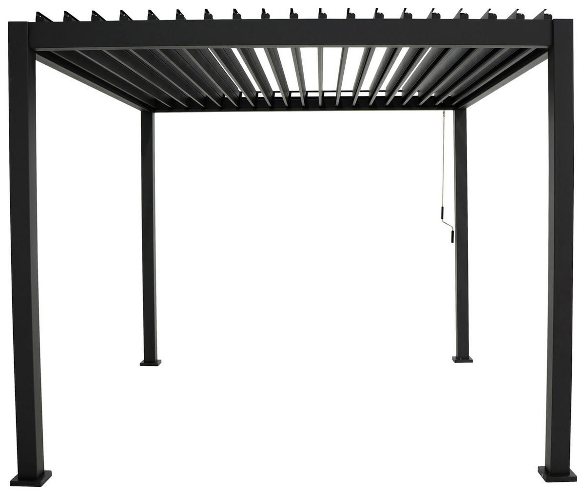 Mirador Pergola Deluxe anthrazit Aluminium B/H/L: ca. 300x250x300 cm Deluxe - anthrazit (300,00/300,00/250,00cm) - Mirador