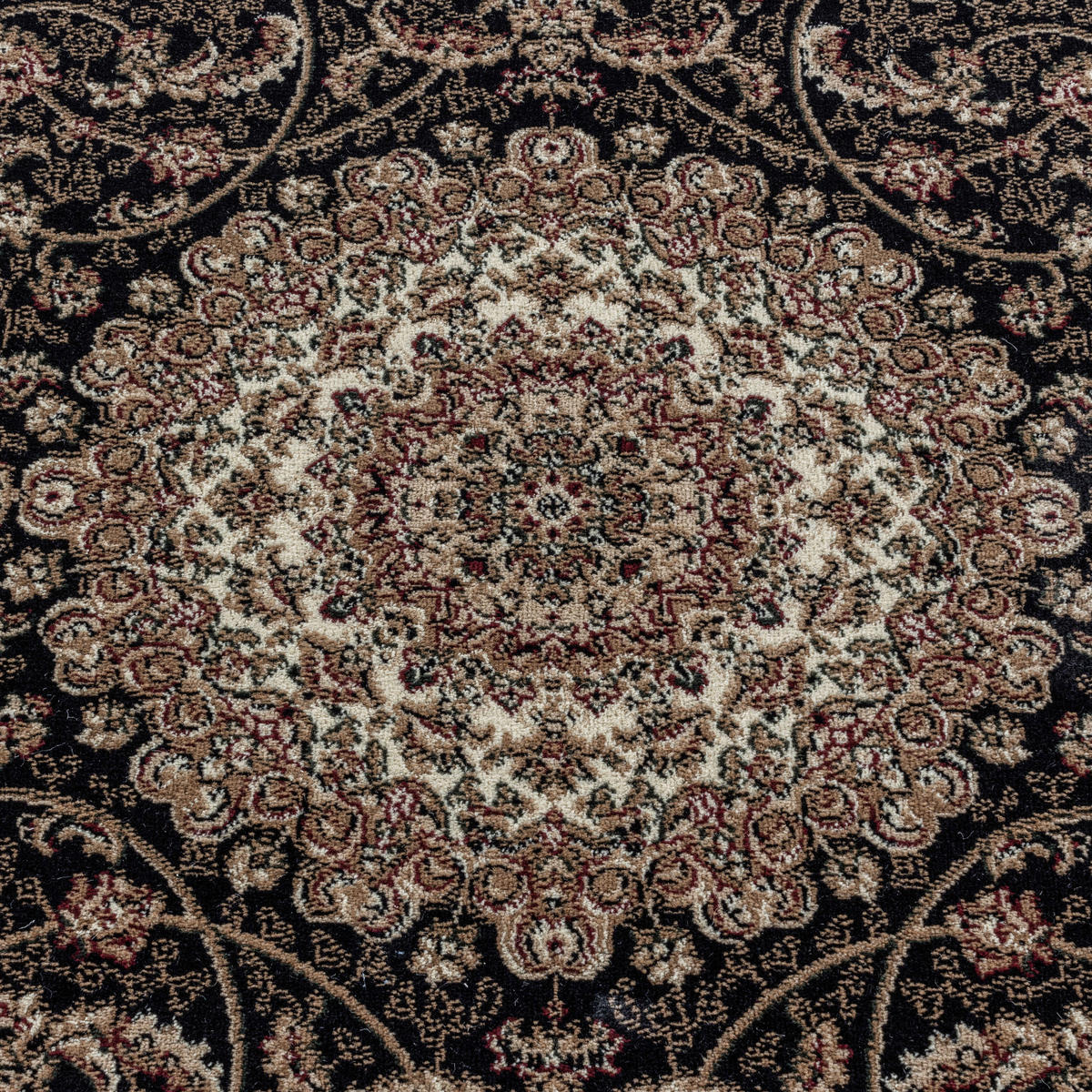 Ayyildiz Teppich KASHMIR schwarz B/L: ca. 120x170 cm KASHMIR - schwarz (120,00/170,00cm) - Ayyildiz