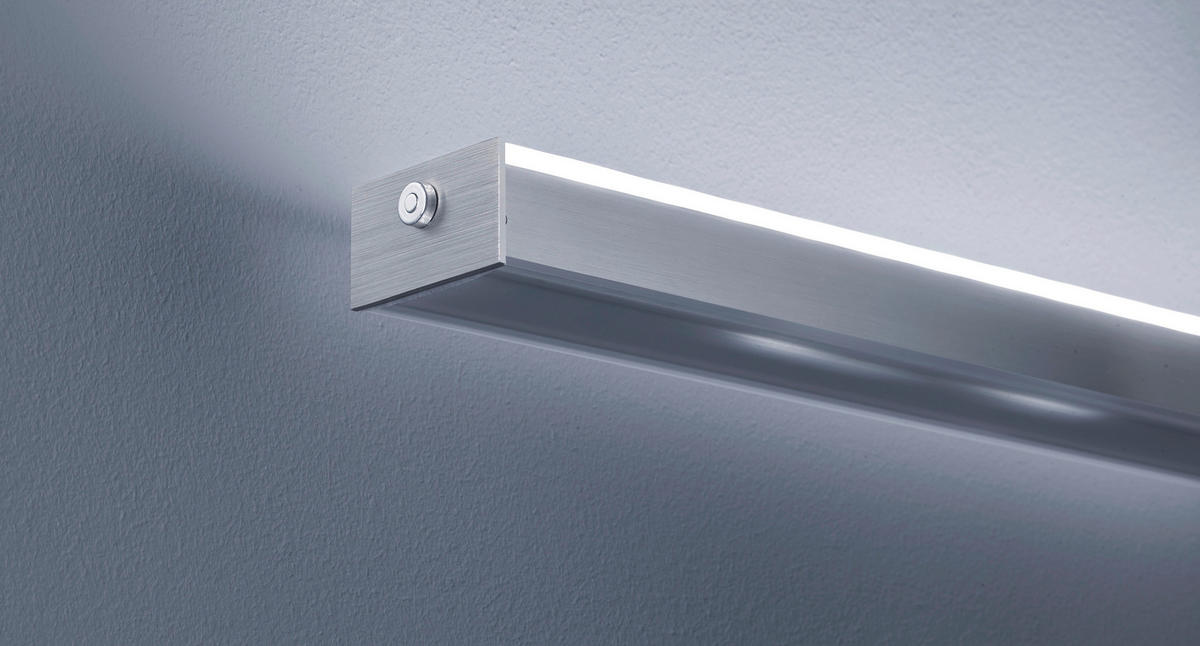 Fischer & Honsel LED-Pendelleuchte 60059 nickel matt Metall Acryl B/H/T: ca. 115x150x7 cm 2.0 Brennstellen Vitan TW - nickel matt (115,00/150,00/7,00cm) - Fischer & Honsel