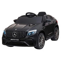 HOMCOM Elektroauto AMG GLC schwarz B/H/L: ca. 70x55x115 cm AMG GLC - schwarz (115,00/70,00/55,00cm) - HOMCOM