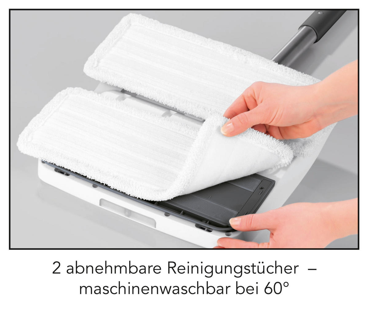 MAXXMEE Akku-Wischmopp weiß B/H/T: ca. 27,5x115x30,5 cm Akku-Vibrationsmopp_35W - weiß (27,50/115,00/30,50cm) - MAXXMEE