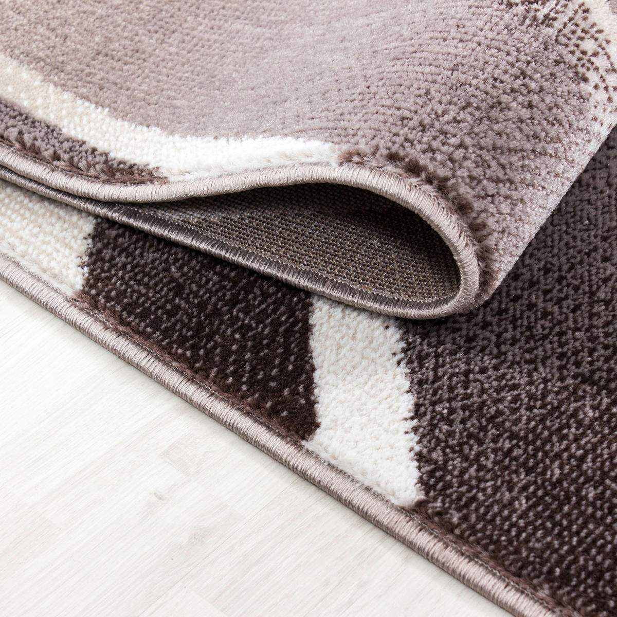 Ayyildiz Teppich PARMA braun B/L: ca. 80x150 cm PARMA - braun (80,00/150,00cm) - Ayyildiz