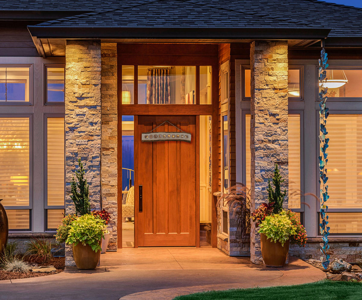 Näve Leuchten LED-Dekoleuchte natur B/H/T: ca. 3,6x12x60 cm LED-Dekoleuchte Willkommen - natur (3,60/12,00/60,00cm) - Näve Leuchten