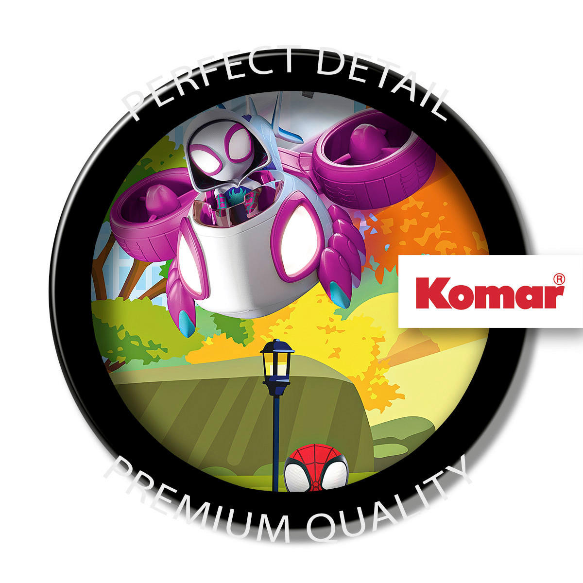 Komar Fototapete Spidey Scavenger Hunt B/L: ca. 300x250 cm Spidey Scavenger Hunt - (300,00/250,00cm) - Komar