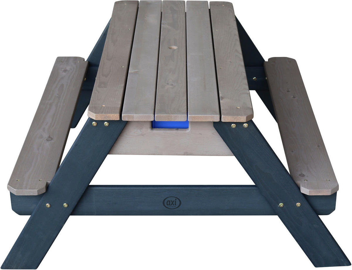 AXI Sand & Wassertisch Nick anthrazit B/H/L: ca. 98x49x95 cm Nick - blau/anthrazit (95,00/98,00/49,00cm) - AXI