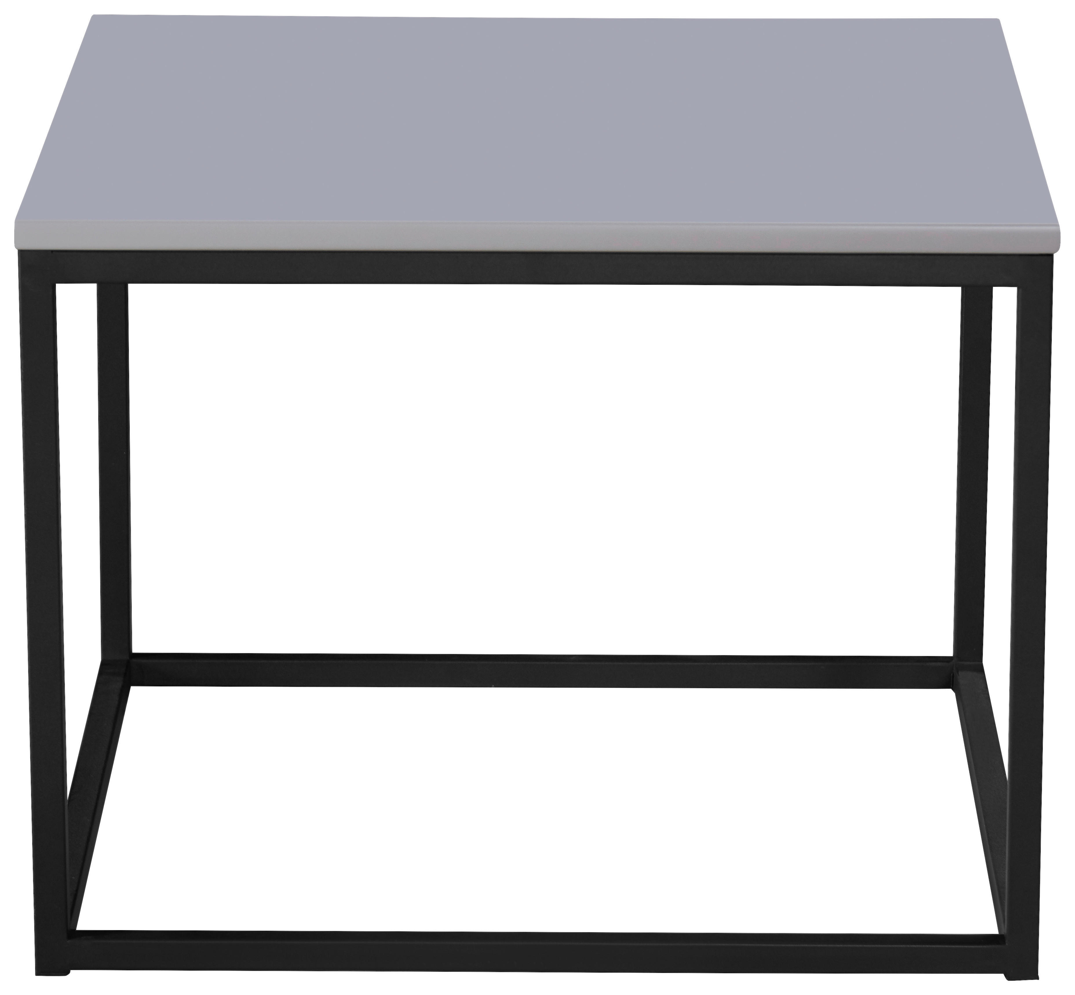 Couchtisch Samy 2 grau B/H/T: ca. 60x46x60 cm Samy 2 - schwarz/grau (60,00/46,00/60,00cm)