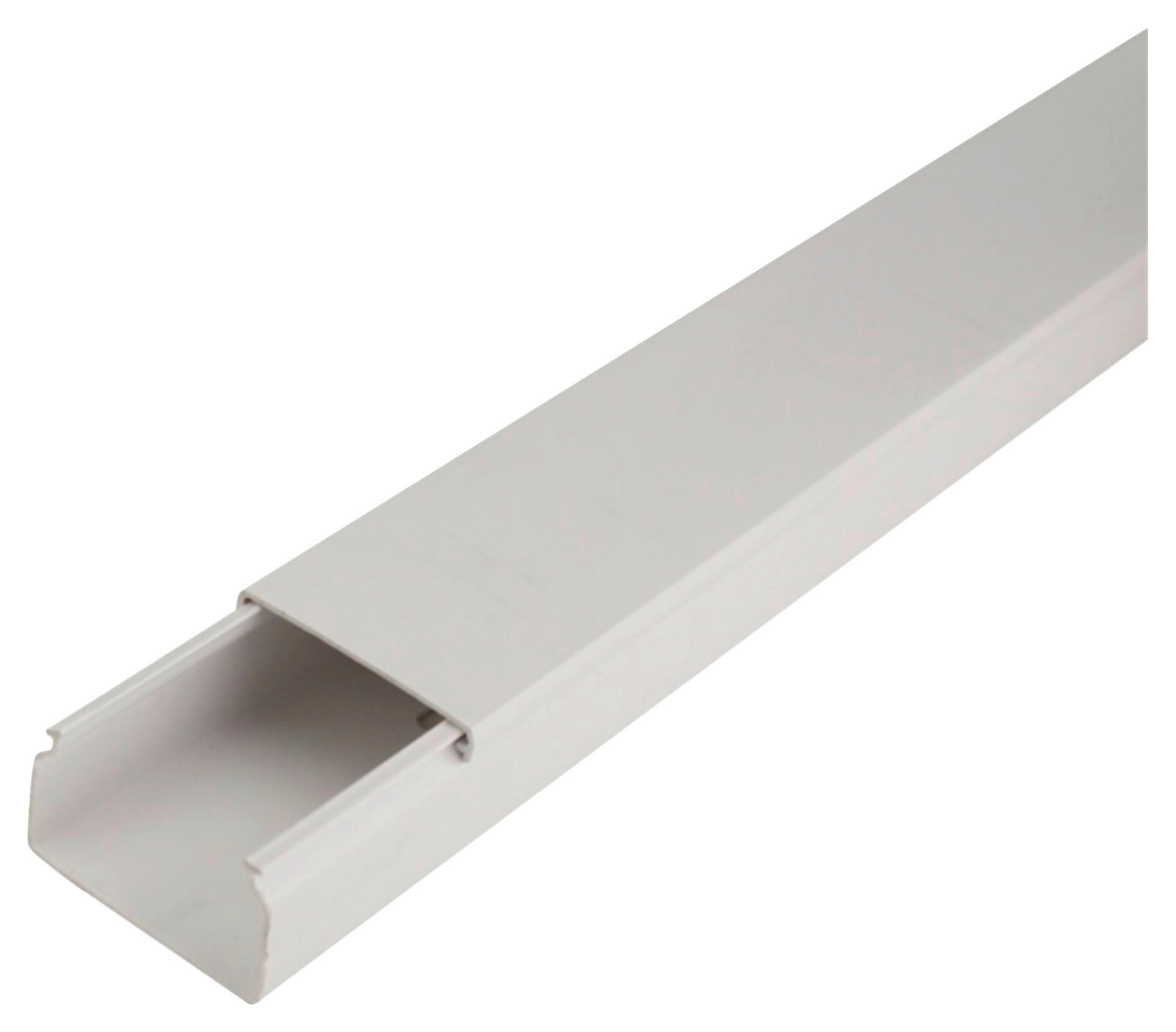 UniTec Installationskanal weiß B/H/L: ca. 0,1x0,2x200 cm Installationskanal 10x20mm - weiß (200,00/0,10/0,20cm) - UniTec
