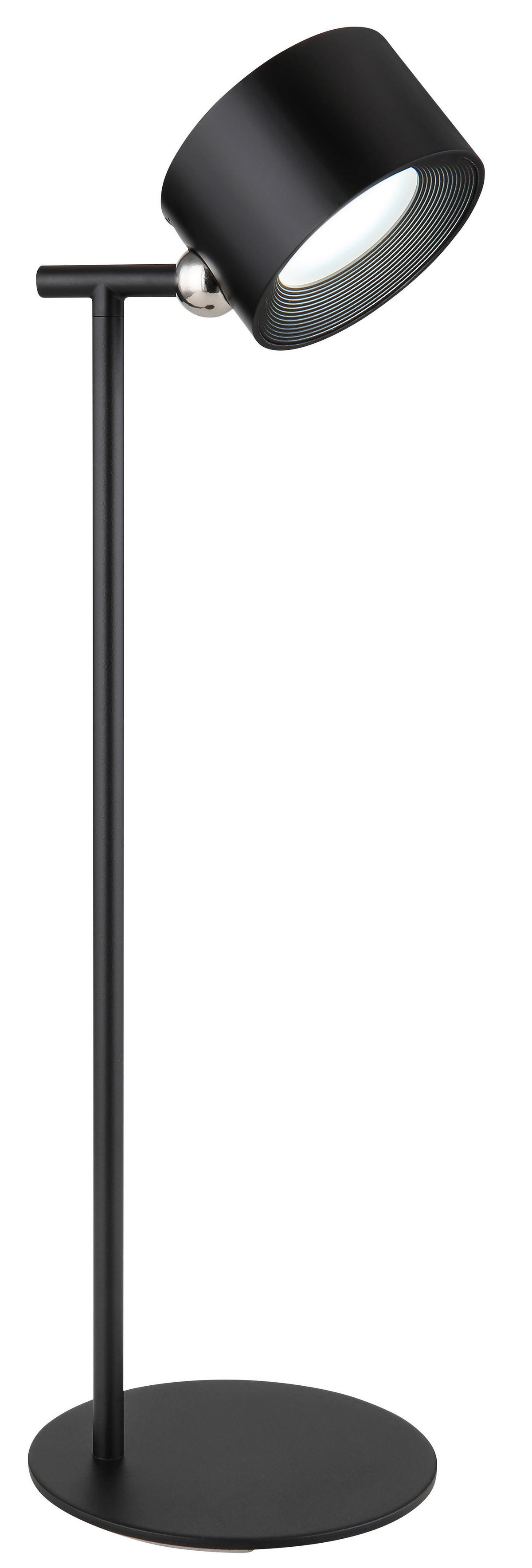 GLOBO LED-Tischleuchte schwarz Kunststoff Metall B/H/T: ca. 12x35x13 cm JORJE - schwarz (12,00/35,00/13,00cm) - GLOBO
