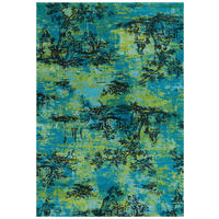 Arte Espina Flachflorteppich Vintage 5206 hellblau B/H/L: ca. 170x0,4x240 cm Vintage 5206 - hellblau (240,00/170,00/0,40cm) - Arte Espina