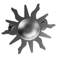 Dekoklammer Sonne Sonne - silber - Boviva
