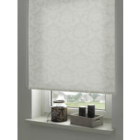 Seitenzugrollo Tageslichtqualität Ornament weiß B/L: ca. 122x175 cm Ornament - weiß (122,00/175,00cm) - Boviva
