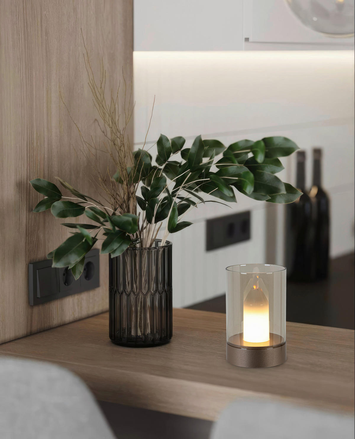 Nolo LED-Dekoleuchte H/D: ca. 13x8,5 cm LED-Dekoleuchte_Candle - (8,50/13,00cm) - Nolo