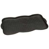 Abtropfschale schwarz B/L: ca. 38x75 cm Schuhabtropfschale 38x75cm - schwarz (38,00/75,00cm)