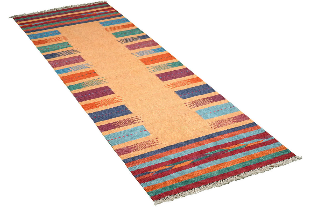 Teppich multicolor B/L: ca. 61x200 cm Teppich Kelim Gashgai - multicolor (61,00/200,00cm)