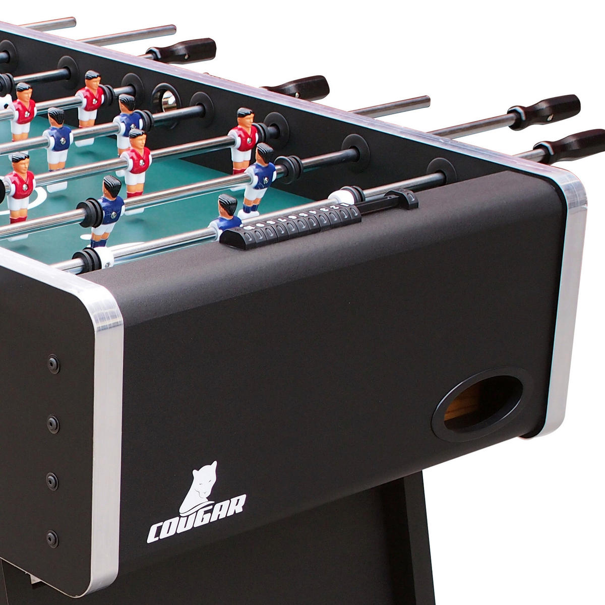 Cougar Kickertisch Arena B/H/L: ca. 75x88x141 cm Arena - schwarz (141,00/75,00/88,00cm) - Cougar