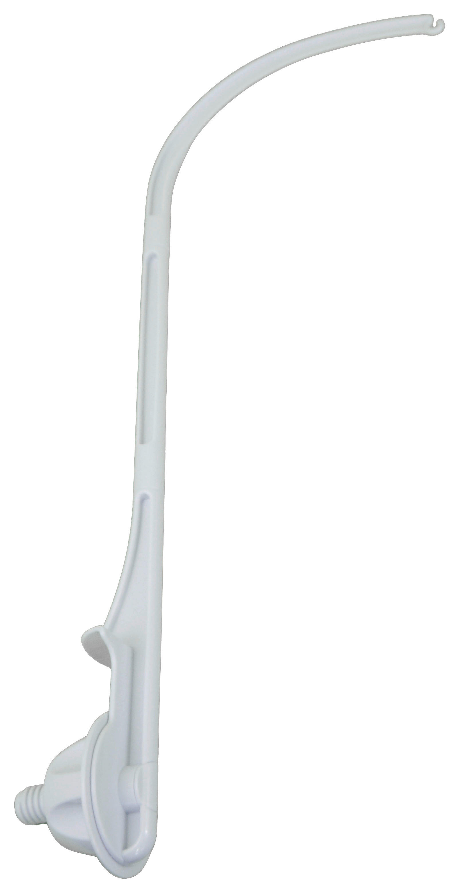 Niermann Mobilehalter zum Schrauben B/H/L: ca. 11x6x35 cm zum Schrauben - weiß (35,00/11,00/6,00cm) - Niermann