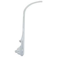 Niermann Mobilehalter zum Schrauben B/H/L: ca. 11x6x35 cm zum Schrauben - weiß (35,00/11,00/6,00cm) - Niermann