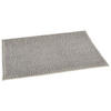 Badematte Badematte_Chenille 44x67cm silber - silber (44,00/67,00cm)