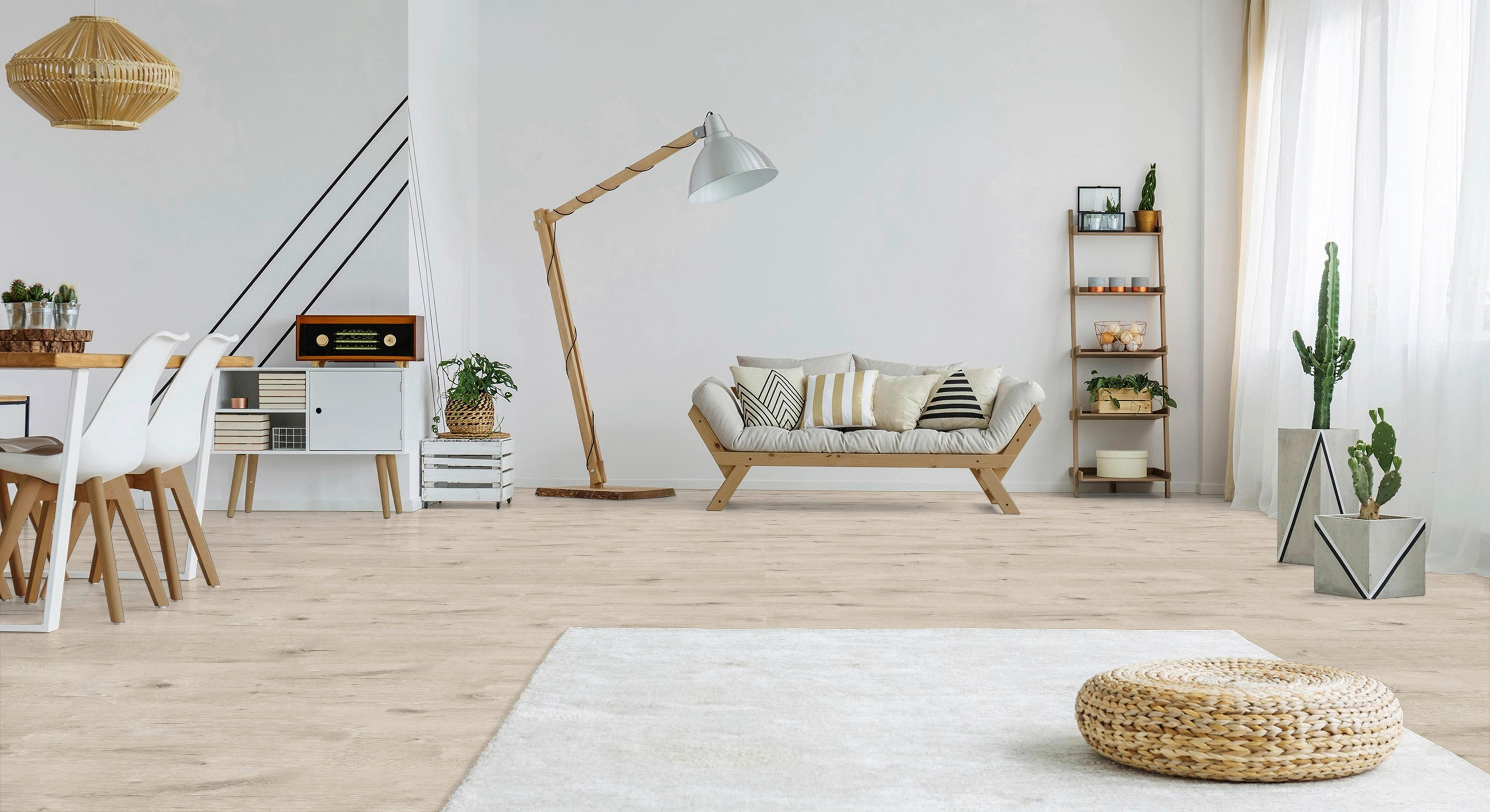 Click-Vinylboden Kindl ca. 2,782 m² im Paket  B/L: ca. 22,8x122 cm pro Paket Kindl ca. 2,782 m² im Paket - (122,00/22,80/0,45cm)