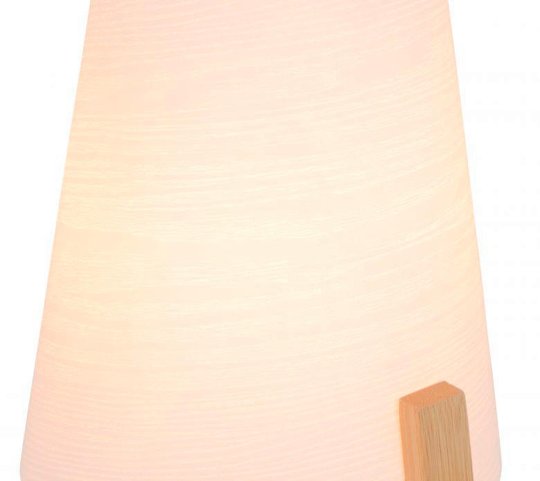Näve Leuchten Tischleuchte NV3146323 weiß Kunststoff H/D: ca. 12x32 cm E14 1 Brennstellen Shoji - weiß (32,00/12,00cm) - Näve Leuchten