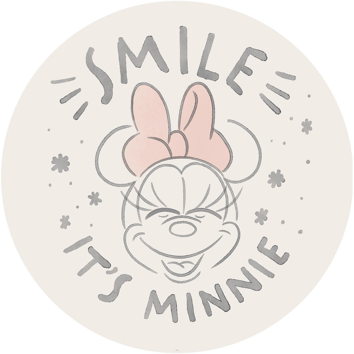 Komar Fototapete Minnie Chubby Cheeks D: ca. 125 cm Minnie Chubby Cheeks - (125,00cm) - Komar