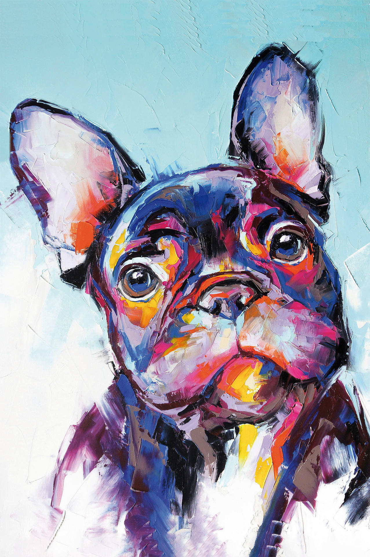 Bönninghoff Keilrahmenbild Hund B/H/L: ca. 60x2x90 cm Keilrahmenbild 60x90cm - (90,00/60,00/2,00cm) - Bönninghoff