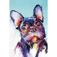 Bönninghoff Keilrahmenbild Hund B/H/L: ca. 60x2x90 cm Keilrahmenbild 60x90cm - (90,00/60,00/2,00cm) - Bönninghoff