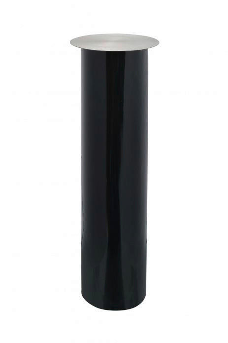 Kayoom Bodenkerzenständer Art Deco 195 Art Deco 195 - dunkelgrün/silber (20,00/20,00/70,00cm) - Kayoom