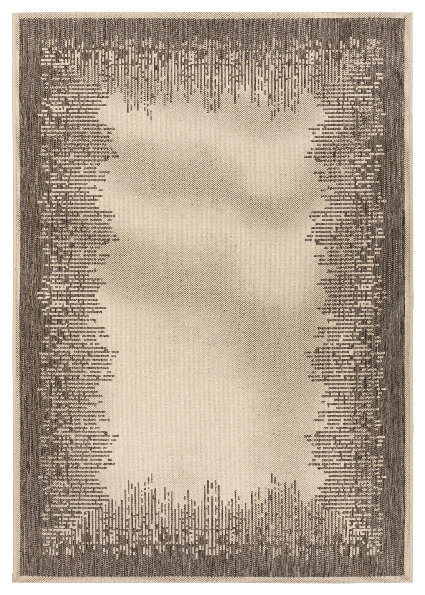 360Living Teppich Splash creme B/L: ca. 200x290 cm Splash - braun/creme (200,00/290,00cm) - 360Living