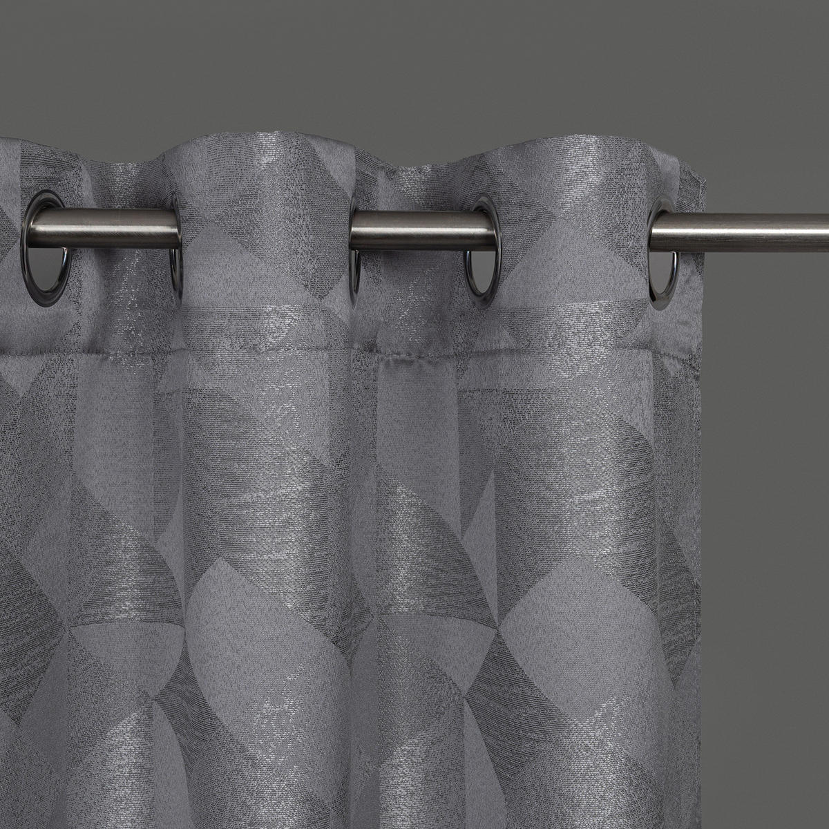 Ösenvorhang Chemnitz hellgrau B/L: ca. 140x245 cm Chemnitz - hellgrau (140,00/245,00cm)