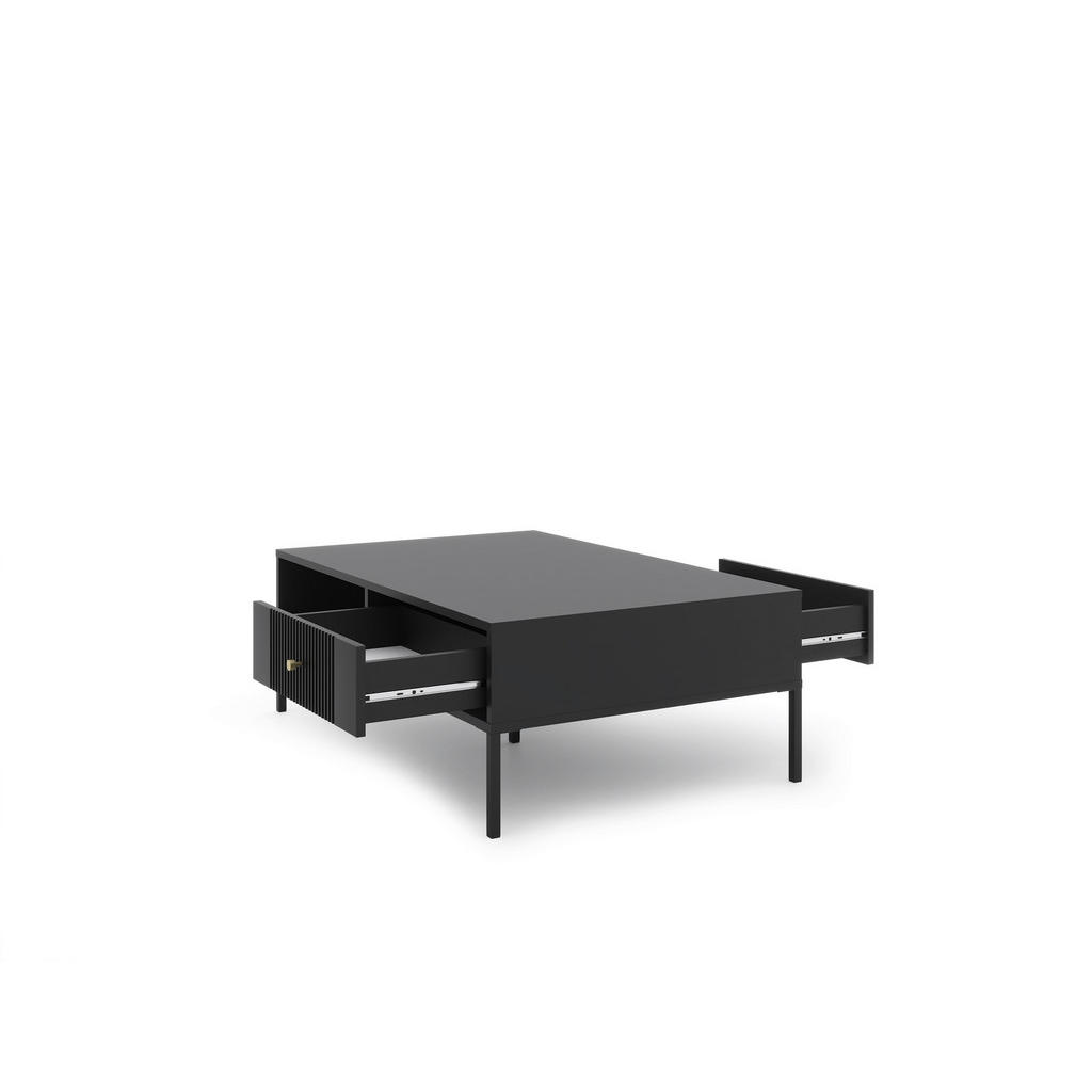 Thumbnail - Couchtisch ISEO schwarz B/H/T: ca. 104x37x68 cm