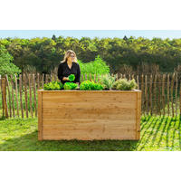 Westmann Hochbeet Lärche 170 natur Lärche B/H/L: ca. 90x84x170 cm Lärche 170 - natur (170,00/90,00/84,00cm) - Westmann