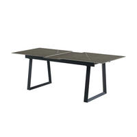 Esstisch Rio grau B/H/T: ca. 180x76x90 cm Rio - schwarz/grau (180,00/76,00/90,00cm)