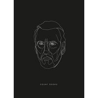 Komar Poster Star Wars Lines Dark Side Dooku Star Wars B/L: ca. 50x70 cm Star Wars Lines Dark Side Dooku - (50,00/70,00cm) - Komar