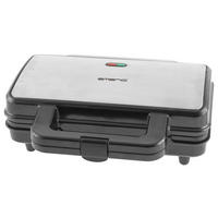 Emerio Sandwichtoaster ST-109562.18 Edelstahl schwarz Sandwichtoaster_2fach ST-109562.18 - schwarz/Edelstahl - Emerio